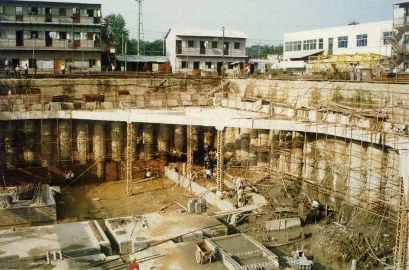 灌注樁排樁圍護(hù)墻