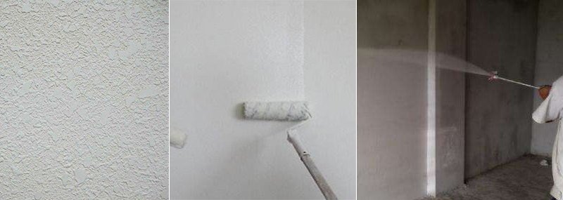 噴涂、滾涂、彈涂的施工流程及施工工藝