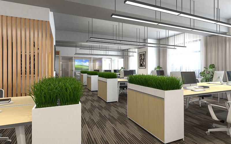 綠色環(huán)保辦公空間