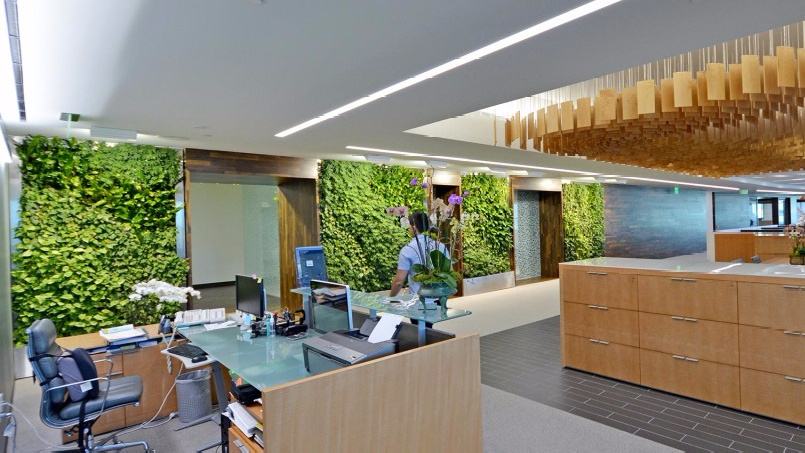 綠色環(huán)保辦公空間