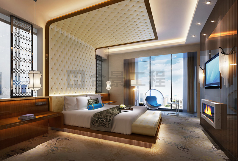 江蘇海安國際酒店標(biāo)間設(shè)計(jì)