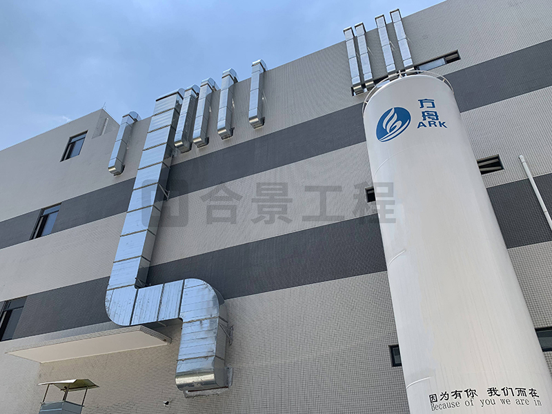 東莞盈灃科技有限公司工程緊鑼密鼓施工中，為迎接竣工全力奮戰(zhàn)！