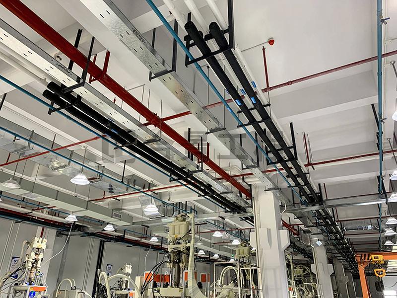 東莞盈灃科技有限公司工程緊鑼密鼓施工中，為迎接竣工全力奮戰(zhàn)！